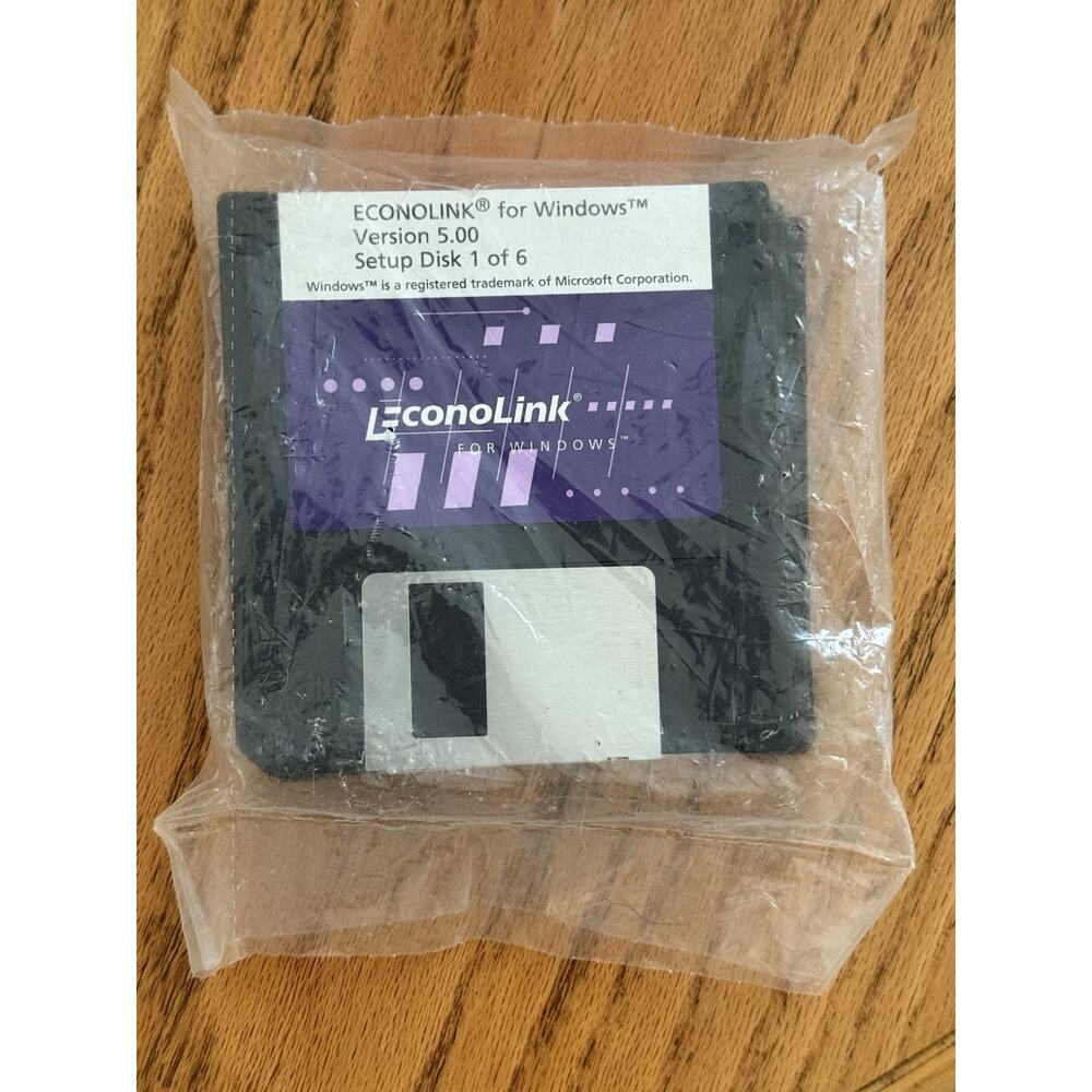 RARE EconoLink for Windows, McKesson POS System Software, Set Up Disks - Sealed!